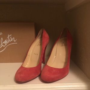 Christian Louboutin Whit box barely worn